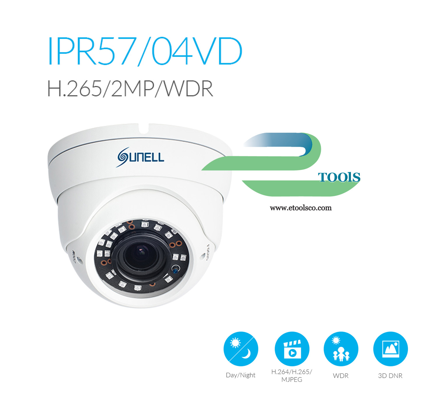 دوربین مداربسته شبکه سانل SN IPR57/04VDM